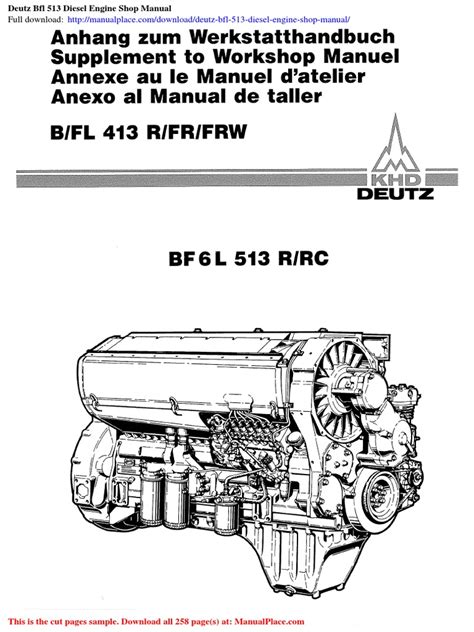 Full Download Deutz 513 Manual 