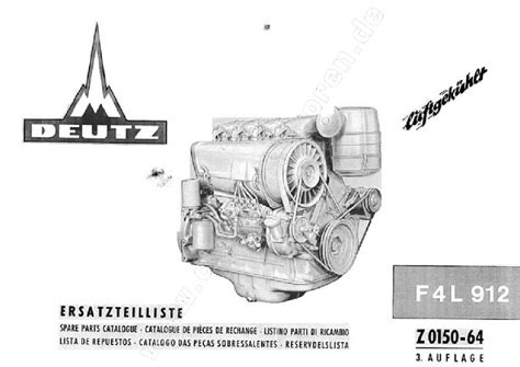 Read Online Deutz Diesel Engine Parts Manual 