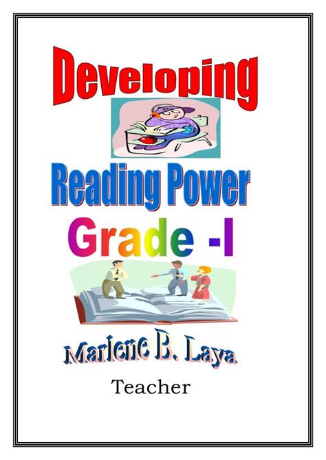 Developing Reading Power For Grade 1 Free Download Reading Sentences For Grade 1 - Reading Sentences For Grade 1