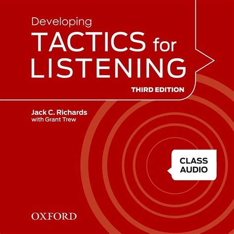 Developing Tactics For Listening Class