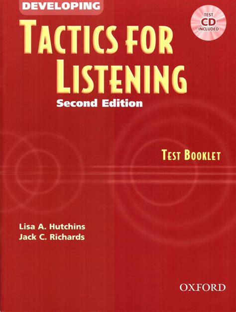 Developing Tactics For Listening Test Booklet