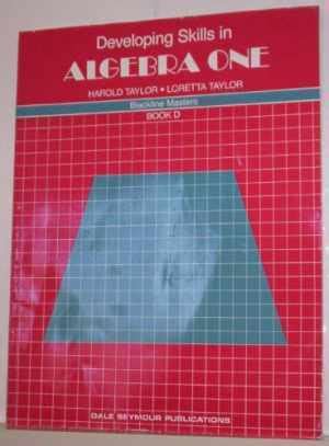 Full Download Developing Skills In Algebra One 