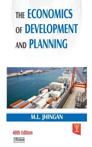 development economics and planning jhingan
