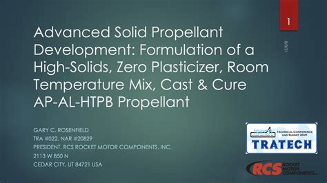 Development Of Solid Propellant Technology In India