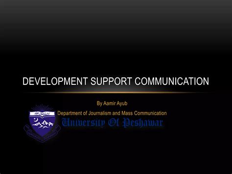 Development Support Communication