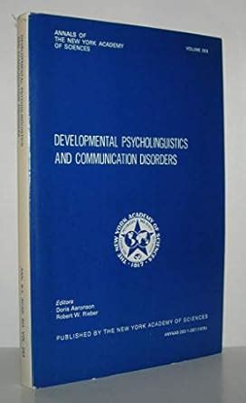 Read Developmental Psycholinguistics And Communication Disorders 