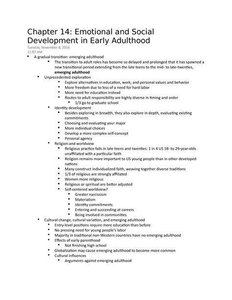 Download Developmental Psychology Chapter 14 