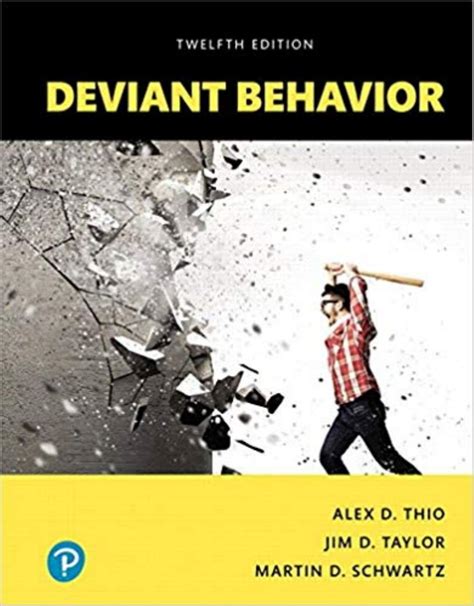 Deviant Behavior 12th Edition