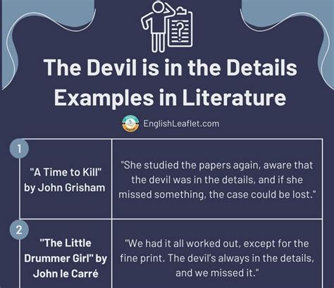 Devil Is The Details