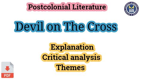 Devil On The Cross Summary By Chapter