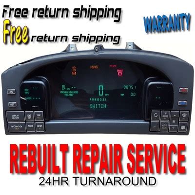 Deville Instrument Cluster Repair