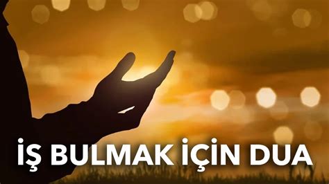 Devlette Iş Bulmak Için Dua