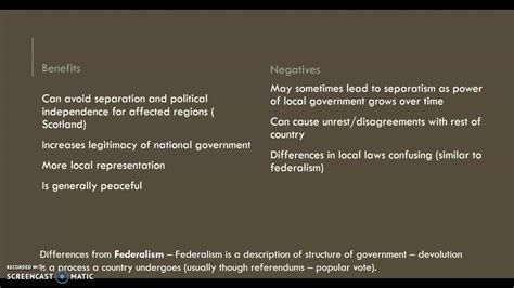 Devolution Due To Ethic Violence