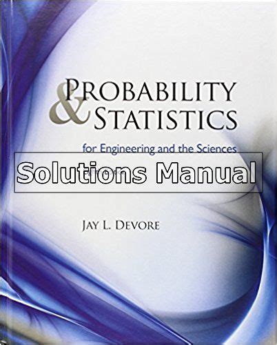 Read Online Devore 8Th Edition Solution Manual Probability 