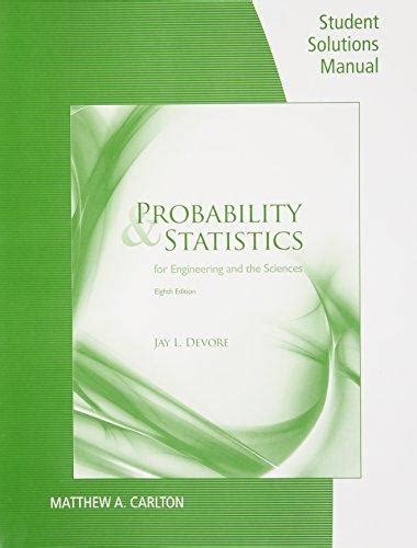 Full Download Devore Probability And Statistics 8Th Solutions Manual File Type Pdf 