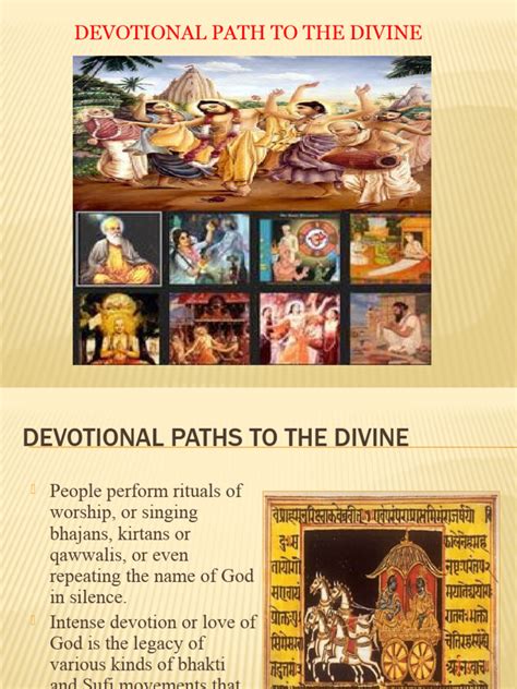 Devotional Paths To The Divine
