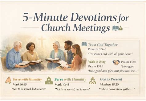 Devotions For Church Meetings