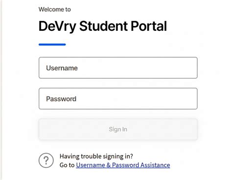 Devry Student Login