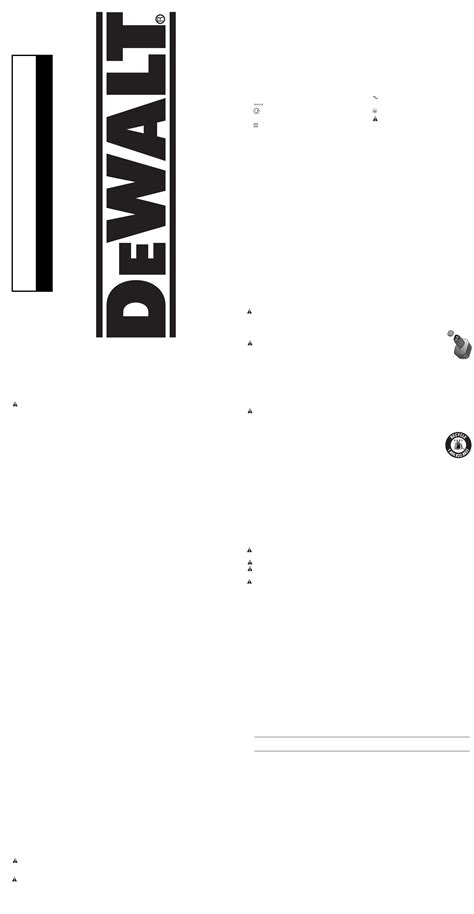 Download Dewalt Dw927 User Guide 