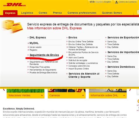 Dhl Parcel Seguimiento