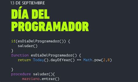 Dia Del Programador