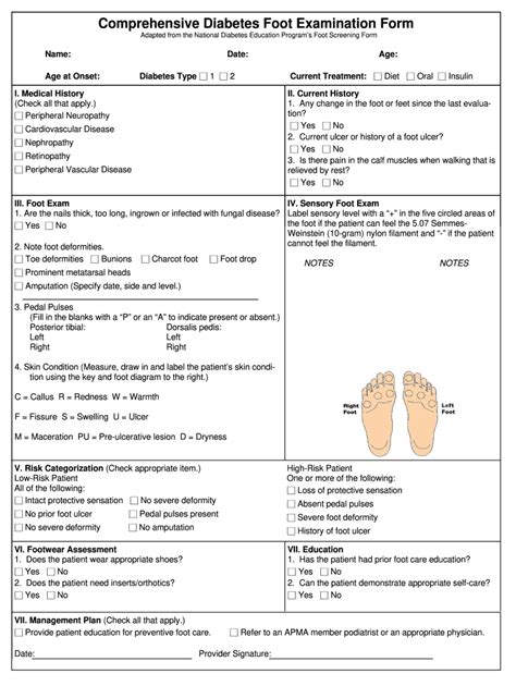 diabetic foot exam documentation example Google Search Diabetic