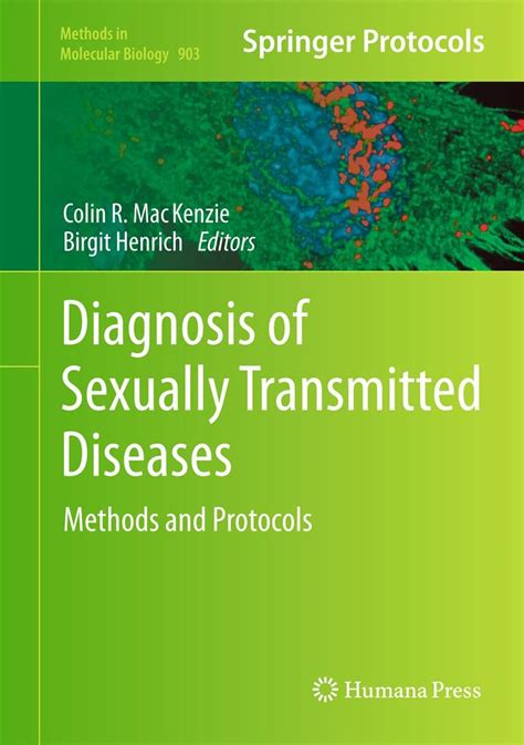 diagnosis of sexually transmitted diseases methods and protocols methods in molecular biology