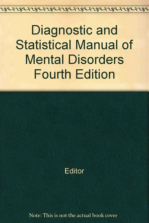 Download Diagnostic And Statistical Manual Of Mental Disorders 4Th Edition 