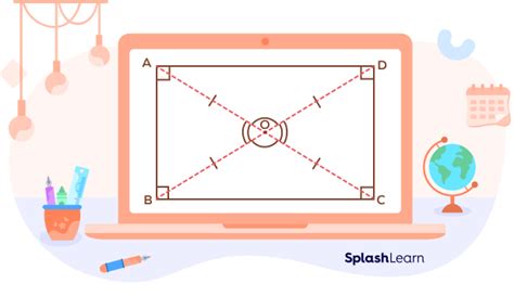 Diagonals Of Rectangle Bisect Each Other