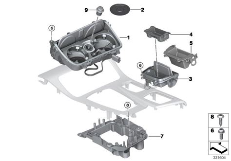 Read Online Diagram Dash Console Assembly 90 Bmw 535I 