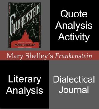 Read Online Dialectical Journal Frankenstein 