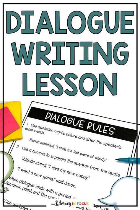 Dialogue In Narrative Writing Teaching Resources Tpt Teaching Dialogue In Narrative Writing - Teaching Dialogue In Narrative Writing