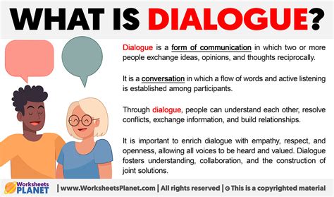 dialogue meaning