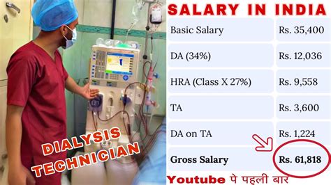 Dialysis Technician Salary Per Hour