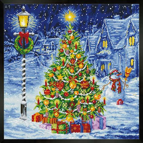 Diamond Christmas Tree Paint By Numbers Kit Christmas Tree Paint By Numbers - Christmas Tree Paint By Numbers