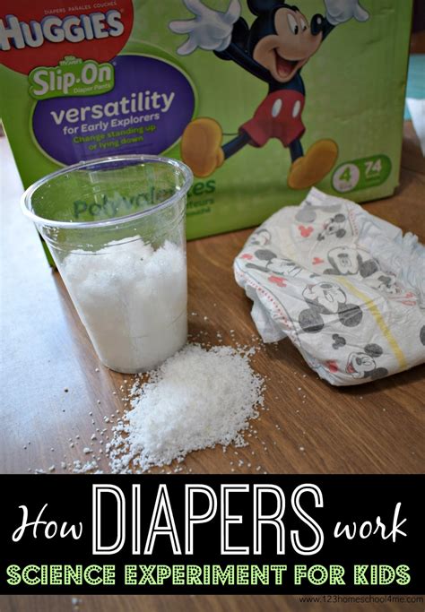 Diaper Science Experiment   How Diapers Work Science Experiment For Kids 123 - Diaper Science Experiment