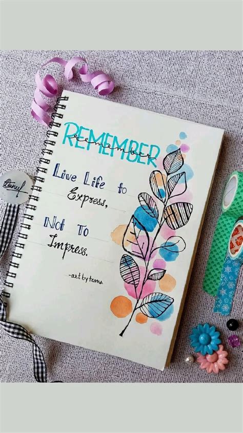 Diary Decoration Ideas