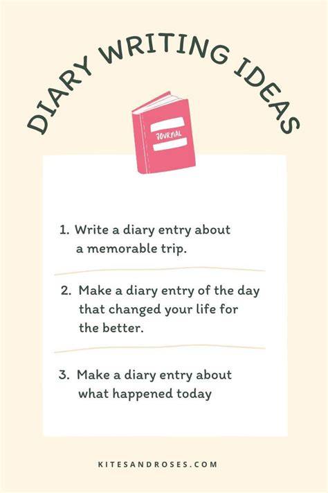 diary writing prompts diary of a wimpy