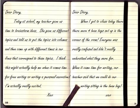 diary of a student