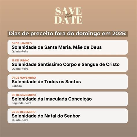 Dias De Preceito