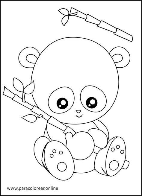 Dibuja y colorea a tu oso panda favorito: ¡Plantillas imprimibles gratis!