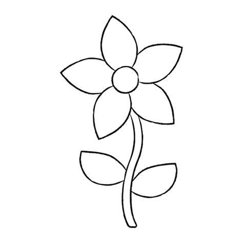 Dibujo Con Flor