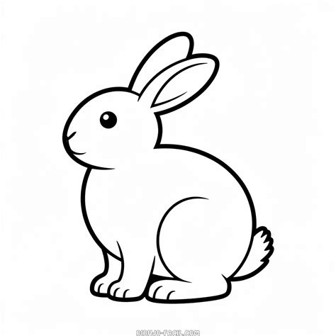 Dibujo De Conejo Facil