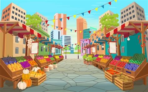 Dibujo De Mercado