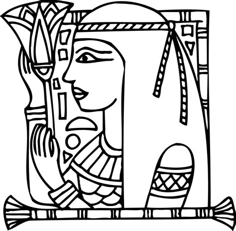 Dibujo Egipto para Colorear: Descubre los Misterios de la Antigua Civilización