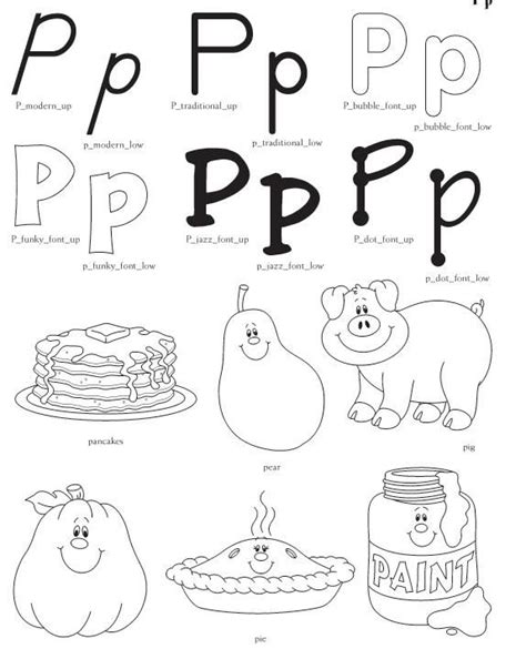 Dibujos Con P