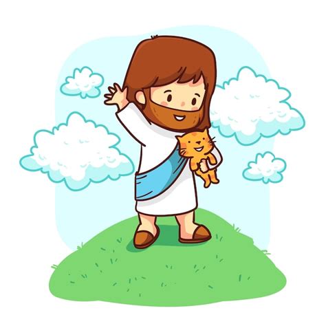dibujos de dios para niños