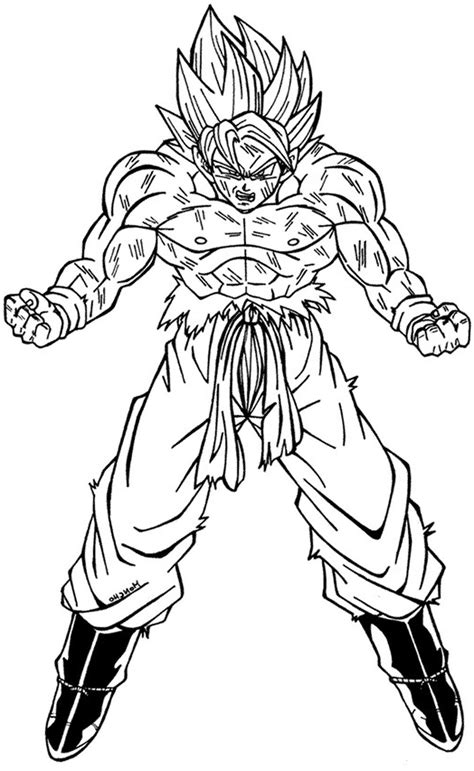 Dibujos de Goku para colorear: descarga gratis los mejores dibujos para imprimir