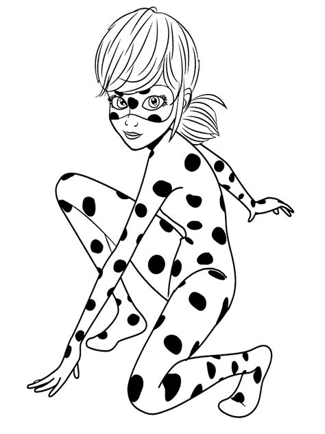 Dibujos de Ladybug para colorear e imprimir gratis