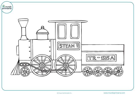 Dibujos de tren para colorear: ¡diviértete dándole vida a estos vehículos ferroviarios!